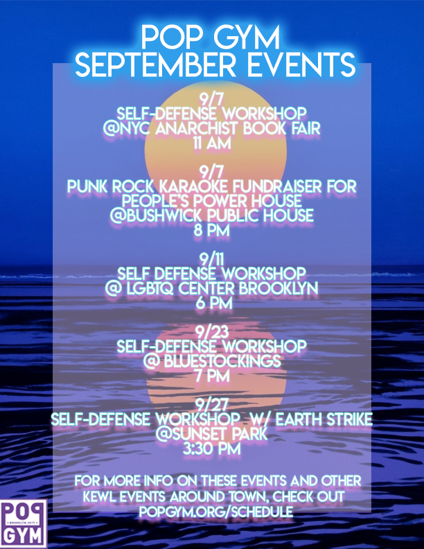 Pop Gym September