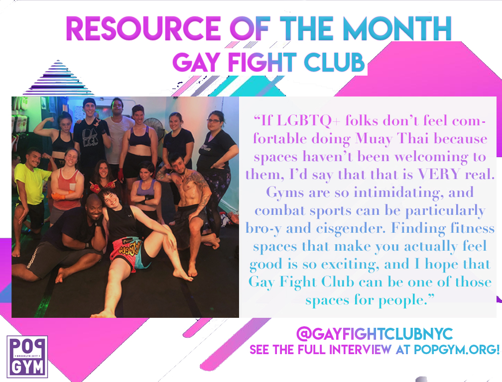 Resource Of The Month Gay Fight Club